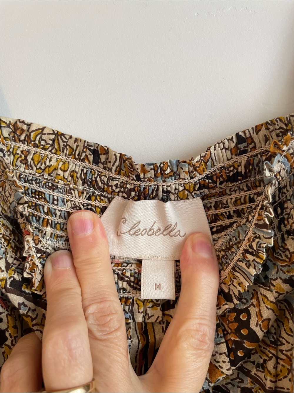 Cleobella Tiered Boho Cotton Dress - Picture 6 of 10